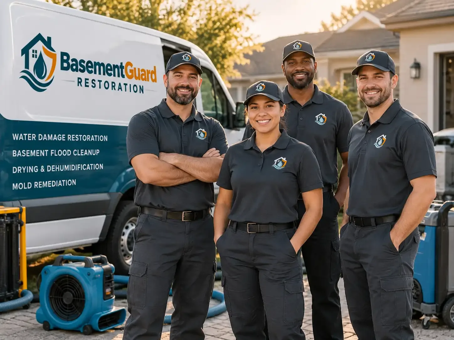 Basement Water Damage Restoration company in Drakesville, IA